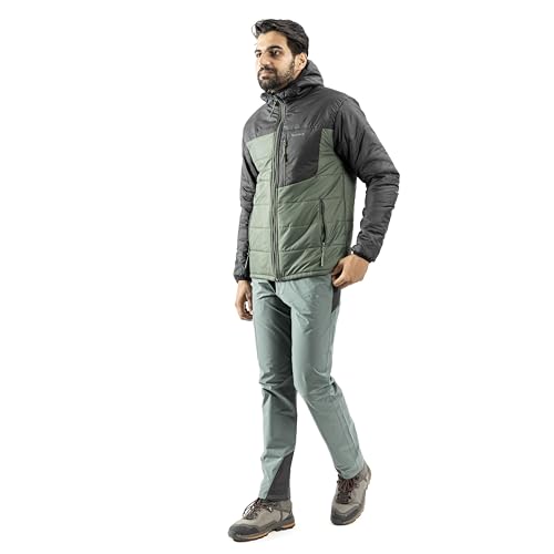 Image of Tripole Boreal Winter and Snow Jacket | Water Repellent Hooded Insulated Jacket for Trekking, Hiking & Travel | Minus 5 Degree Comfort