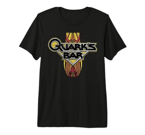 Star Trek DS9 Quark's Bar Vintage Logo Premium T-Shirt Premium T-Shirt
