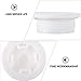 Scicalife Chemical Barrel Lid 2.83 Inch Threaded Screw Cap with Gasket for 55 Gallon Drum Leak Proof Seal Water Bucket Cover Industrial Chemical Storage
