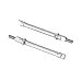 INJORA Stainless Steel U-Joint Axle Shafts for 1/30 Axial SCX30