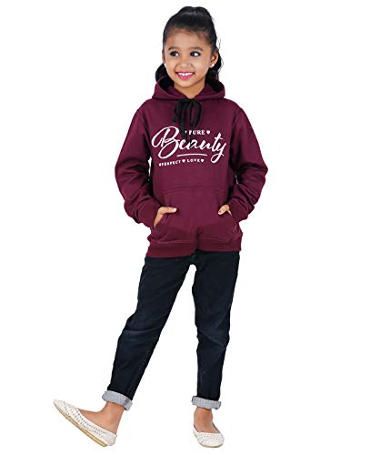 Image of FLEXIMAA Boy's & Girl's Hooded Neck Printed Full Sleeve Hoodies with Pocket