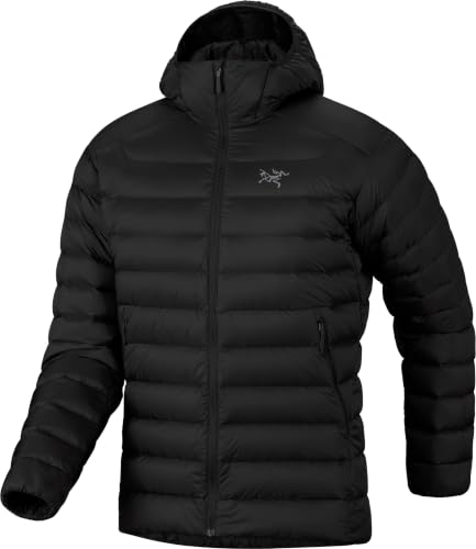 Image of Arc'teryx Cerium Hoody, Men's Down Jacket | Packable, Insulated Men's Winter Jacket with Hood | Black, 3X-Large | Packable, Insulated Men's Winter Jacket with Hood