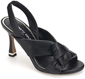 Kenneth Cole Women's Women's Blanche 85 Knot Slingback Heeled Sandal, Black, 6.5 | Image 2