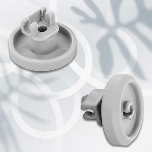 2 Stück Rollen für Spülmaschinenkorb Unten Ø 34 mm mit dem Originalcode 02372352 2372352 für Miele - Garantie 10 Jahre - MONTERAL