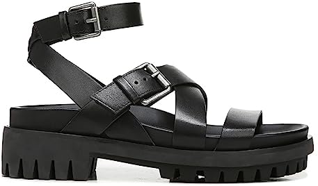 Sam Edelman Women's Eleanora Sandal, Black, 8 | Image 1