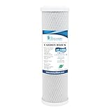 Anchor AF-1000 CTO Carbon Block Filter Cartridge for Water Filtration Systems, 5 micron, 10-inch