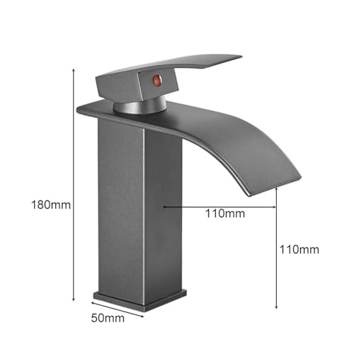 Robinet de vanité cascade pour une salle de bains zen et épurée - 6