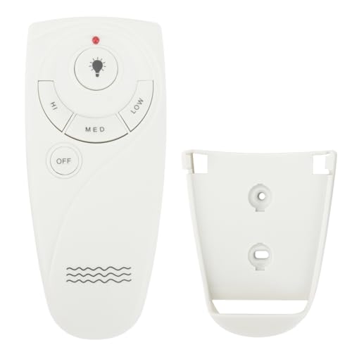 Télécommande UC7083T pour ventilateur de plafond à 3 vitesses blanche
