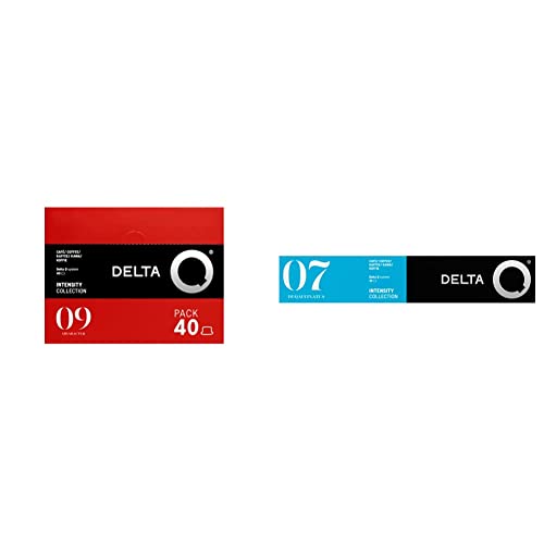 Delta Q Pack XL Qharacter - Café Cápsulas - Intensidad 9-40 Cápsulas & Delta Q Deqafeinatus - Café Cápsulas - Intensidad 1-10 Cápsulas
