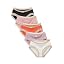 5o Pack-black/Pink/Bright Orange/Purple/White