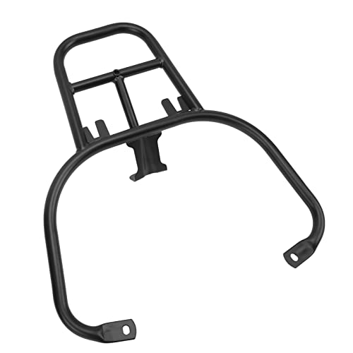 Ymiko Motorcycle Luggage Rack, Carrier Topcase Support, Motorcycle Rear Handrail Rack Luggage Case Holder Black Replacement for Vespa GTS 300