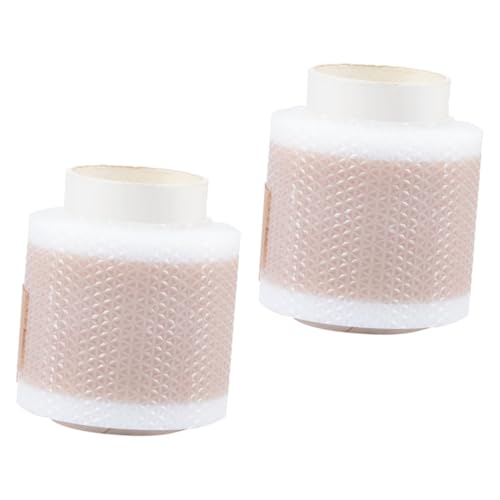 NOLITOY 2 piezas Parches de Gel de Silicona para Cuidado de Heridas Adhesivos Invisibles para Cicatrices Protección y Flexible para Prevención de Marcas Piel Sensible