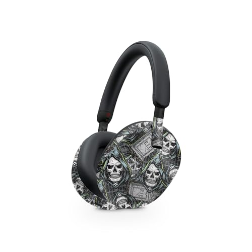Image of MightySkins Skin Compatible with Sony WH-1000XM5 Headphones - Wall of Death | Protective, Durable, and Unique Vinyl Decal wrap Cover | Easy to Apply, Remove, and Change Styles