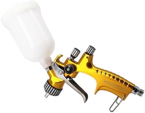 Kit profesional de pulverización de pintura de aire automotriz con boquillas de 1,0 mm, 1,2 mm, 0,8 mm para pintura de automóviles y reparación de carrocerías de automóviles