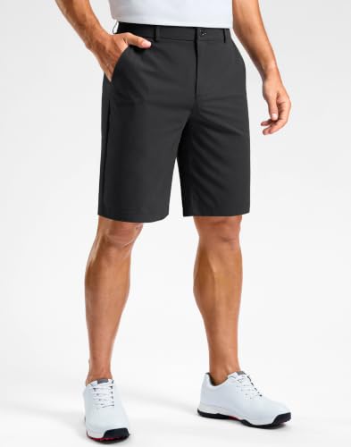 Image of Soothfeel Men's Casual Shorts 5 /7 /9 Inch Golf Dress Shorts for Men Flat Front Work Lightweight Quick Dry with 4 Pockets