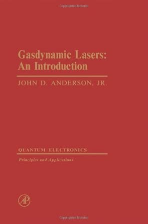 Gas Dynamic Lasers: An Introduction book cover