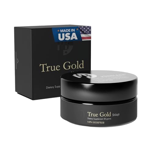 Purblack Pure Himalayan Shilajit Resin - Himalayan and Other Mountain Ranges Gold Infused Shilajit for Men & Women with Over 85+ Trace Minerals for Energy & Immunity | 60 Servings | USA Made
