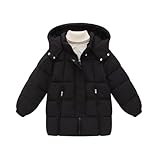 Design de longueur moyenne : manteau d'hiver long pour petits enfants, la longueur rend l'enfant plus chaud, parfait pour toutes sortes d'activités, que ce soit pour aller à l'école ou les aventures en plein air, il peut protéger votre enfant dans la mode en même temps.