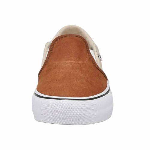 Vans Vans Unisex Asher DX Deluxe - Slip On Low Cut Design Shoes Canvas Suede Material - Retro S/C Dachshund 10.5