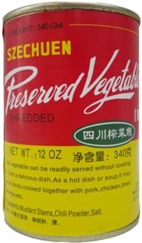 Szechuen Authentic Szechuan Preserved Vegetable - Shredded – Spicy, Crunchy, and Versatile