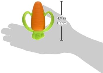 Lil' Nibble Teethers - Silicone Soft-Textured Teether For Sensory Exploration And Teething Relief, With Easy To Hold Handles