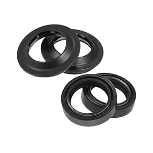 TUCKBOLD 1 Set 33mmx46mmx11mm Motorcycle Front Fork Shock Oil Seal and Dust Seal for Kawasaki KX 65 2000-2018 Automotive Parts
