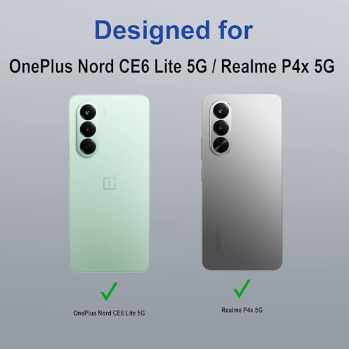 Image of amazon basics Back Case Cover for OnePlus Nord CE 6 Lite 5G | Scratch-Resistant Back Cover | Clear