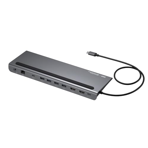14インワン　Type-C ドッキングステーション　4K対応 Amazon.co.jp: サンワサプライ USB Type-Cドッキングステーション