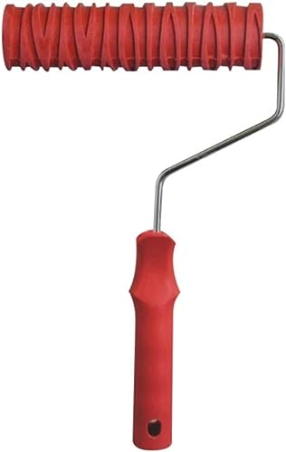 Rouleaux de peinture，Rouleau de façade， Rouleau de peinture en caoutchouc à motif de grain créatif de 7 pouces for la décoration murale de la maison, du bureau, de la boutique, outils de peintureRoule