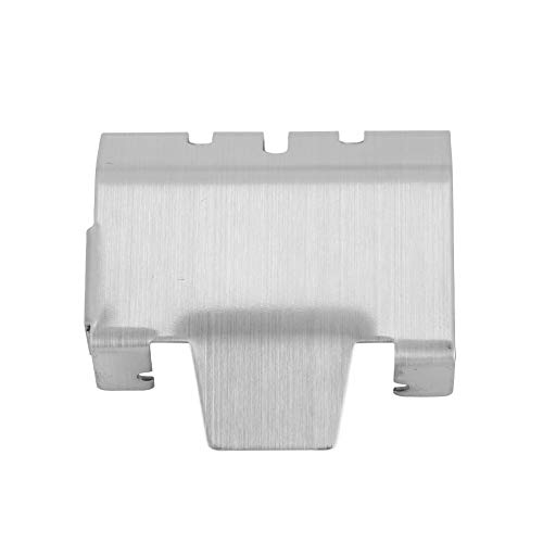 KIMISS Juego de Placas Protectoras de Eje de Acero Inoxidable para 4 RC Crawler, Protectores Delanteros y Traseros para Protección de Eje Resistente