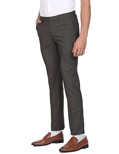 Image of Arrow Men Slim Formal Trouser