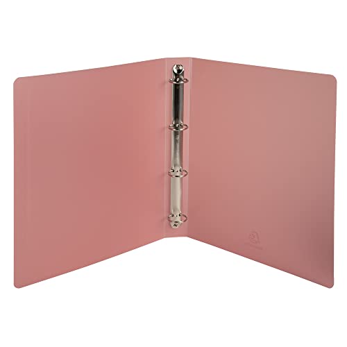 Exacompta, Ref. 51779E, 1 Semi-Rigid Kreacover Pastel Binder in Translucent Polypropylene, 4 Rings Diam 30 mm - Image 3