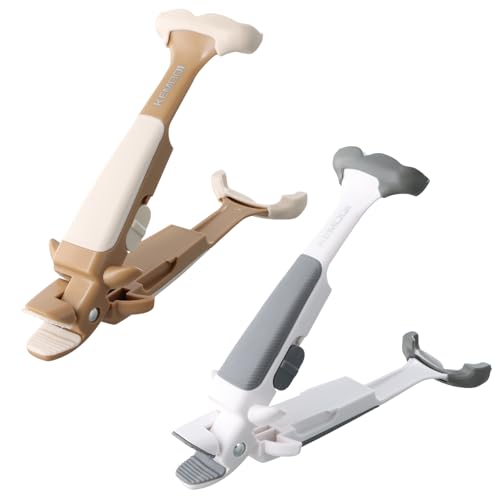 2 Pièces Pinces Anti-Brûlure, Pince pour Friteuse à Air pour Plaque Chaude, Accessoire de Cuisine pour Micro-Ondes, pour Déplacer les Bols, Assiettes, pour Bol, Plat, Assiette, Casserole