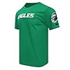 Pro Standard Mens NFL Philadelphia Eagles Classic Chenille Short Sleeve Tee Kelly Green S #1