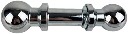 Trimax TDBHD22516 2” & 2-5/16” Double Tow Ball – Chrome, for HD Aluminum Hitches