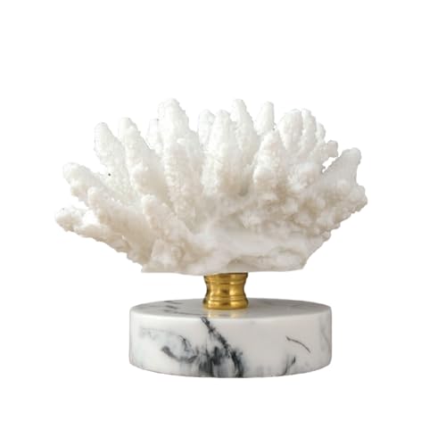 Versatile decorazione domestica: questa elegante scultura in corallo bianco migliora il tuo spazio per ogni occasione, dalle feste a tema spiaggia ai matrimoni. Ideale per la decorazione di casa e ufficio, è anche un regalo premuroso per Natale o inaugurazione della casa. Aggiungi un tocco di fascino costiero al tuo arredamento con questo elegante pezzo, perfetto per vari temi e ambientazioni.