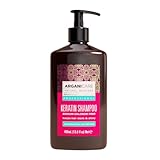 Arganicare Keratin Shampoo – Repairing & Nourishing Hair Care – Strengthens & Hydrates – Frizz Control – For Dry, Damaged & Color-Treated Hair – All Hair Types – 13.52 fl oz