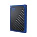 WD 500 GB My Passport Go Portable SSD - Cobalt Trim