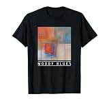 Moody Blues (W) Abstract Art Design T-Shirt