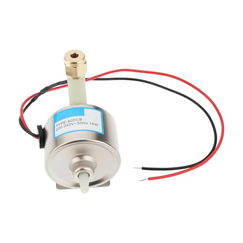 The Lord of the Tools 1Pc 40DCB 18W Fog Machine Oil Pump 50Hz AC 220-240V Suitable for 900W Smoke Machine Accessories for Steam Mop Carpet Cleaner Steam Generator