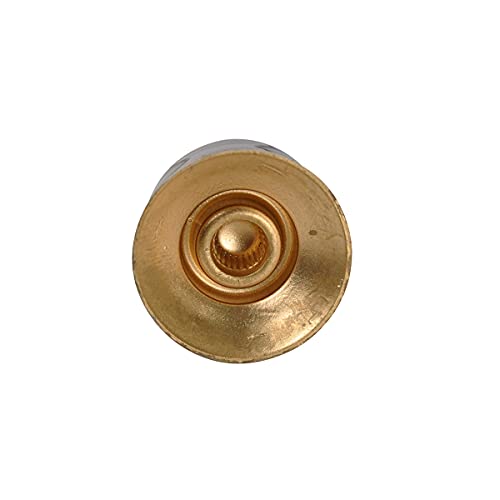 Musiclily Pro B-Stock Imperial Inch Size Guitar Speed Knobs Abalone Circle Top Volume Tone Control Knobs For Usa Les Paul Lp Style Electric Guitar, Gold (Set Of 4) #TOP4