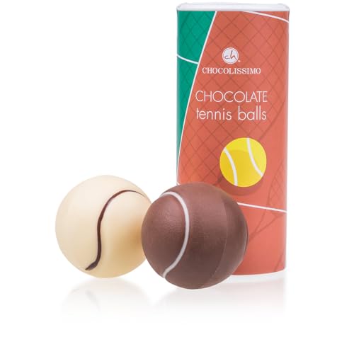 Tennisbälle aus Schokolade
