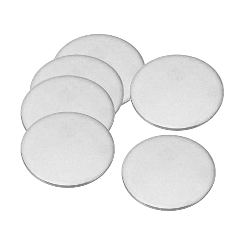 Disques ronds en acier PATIKIL 34 mm pour estampage et montage magnétique x30