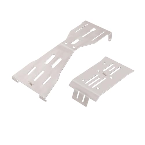 Image of KYX Racing Stainless Steel Chassis Guard Skid Plate Guard Upgrades Parts Accessories for 1 /10 RC Car ARRMA Fury Mega