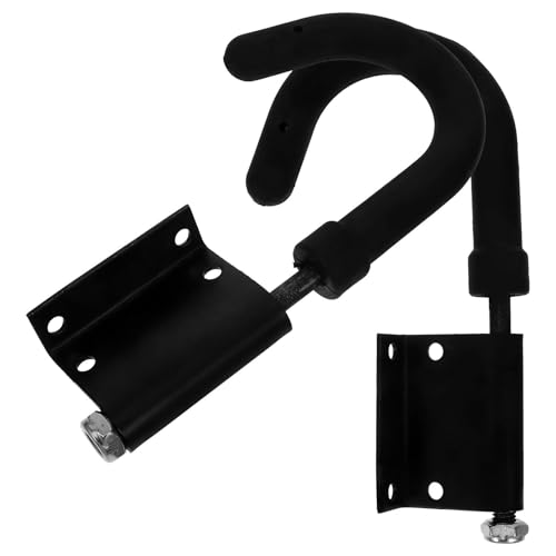 Image of Abaodam 2pcs Ladder Roof Hooks Heavy Duty for Extension Ladders Stainless Steel and Rubber Material with Safety and Resistance to Wear for Outdoor Use