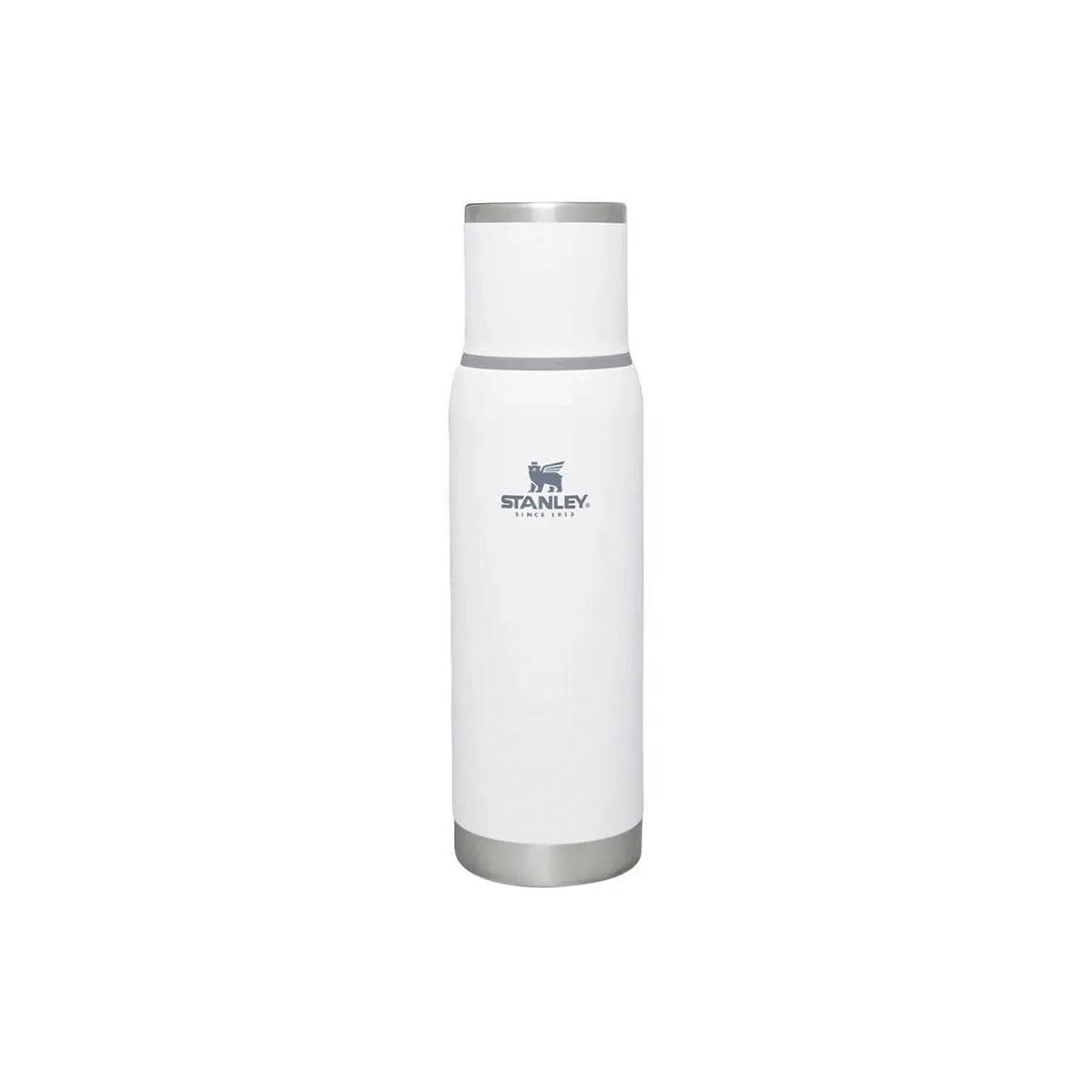 STANLEY Adventure To-Go Termos 1 Litre - Beyaz (Polar) | Paslanmaz Çelik