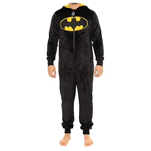 DC Comics Pijama Entera para Hombre Batman Negro Size XX-Large
