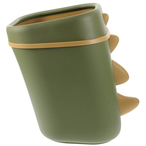 Caneca de Basura con Diseño Dinosaurio Verde miniatura 1