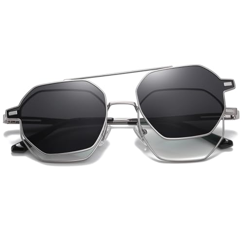 Magnetic Clip on Sun Glasses Metal Polarized Sunglasses Chips Multifunctional Driving Eyeglasses