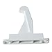Bosch Crochet de verrouillage de porte pour sèche-linge (blanc)